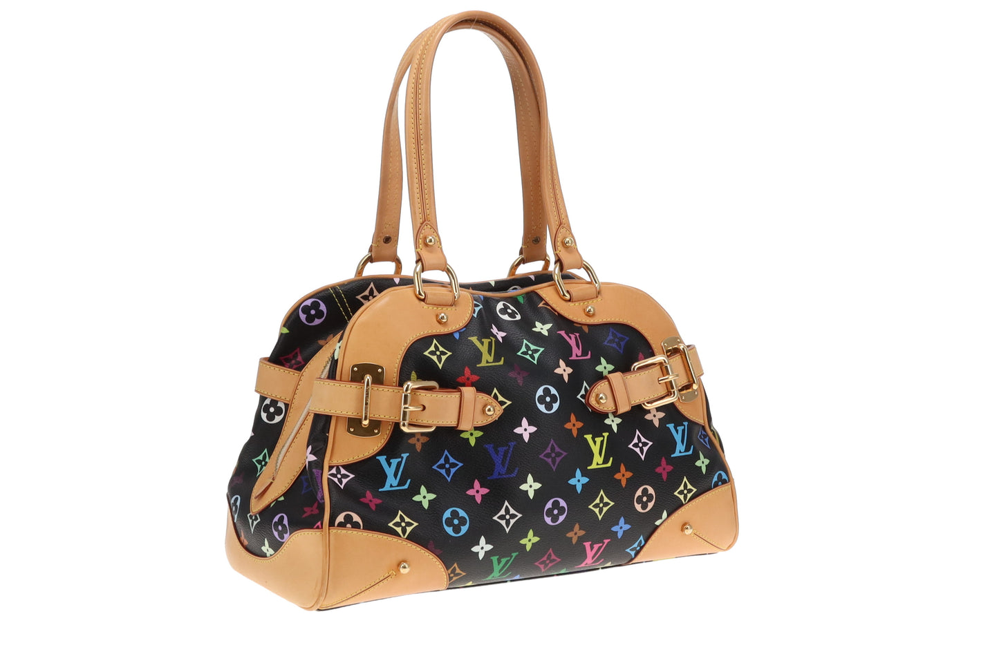 Louis Vuitton Black Multi Claudia Bag AS1099 - 2009