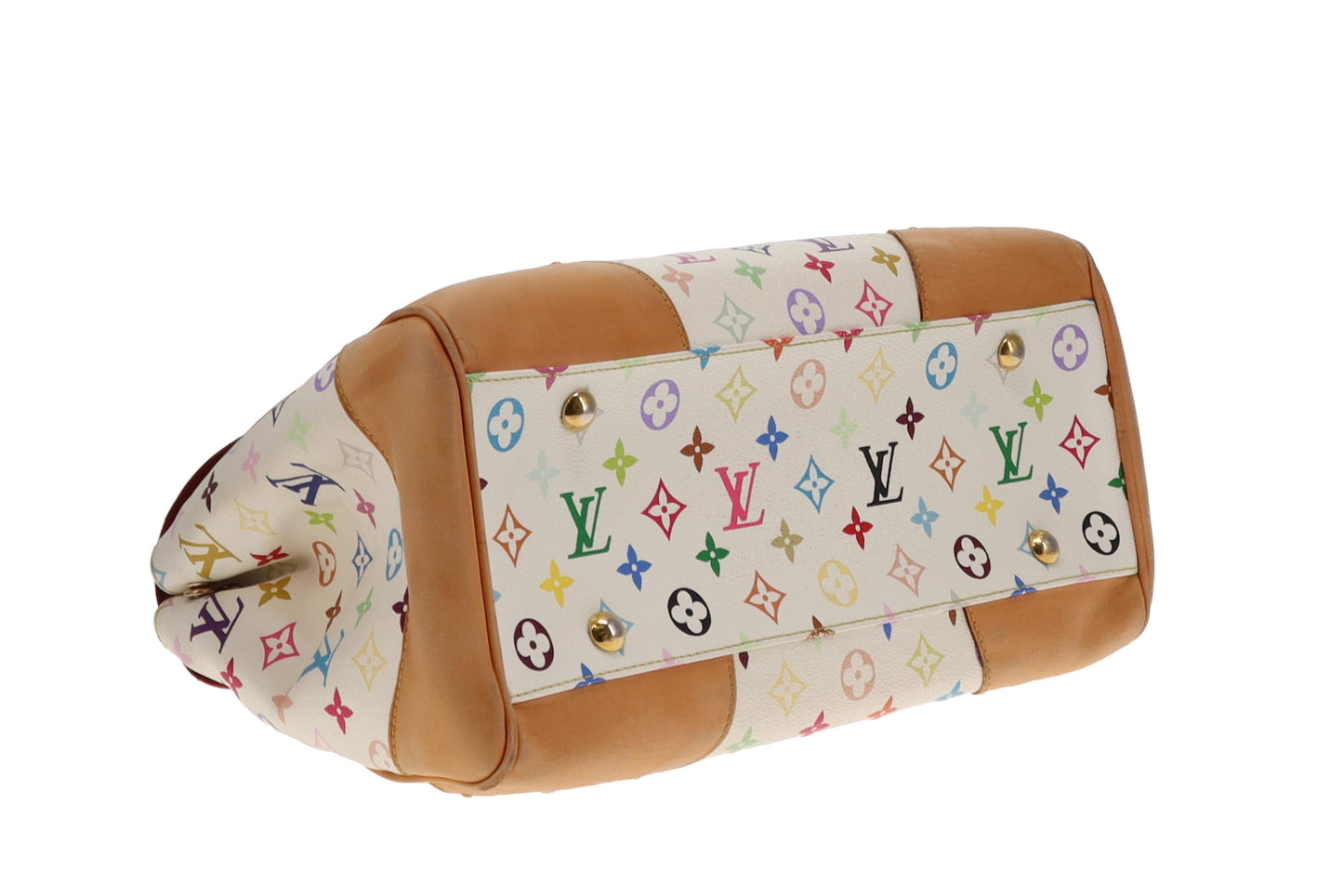 Louis Vuitton White Multi Beverley GM DU1078 - 2008