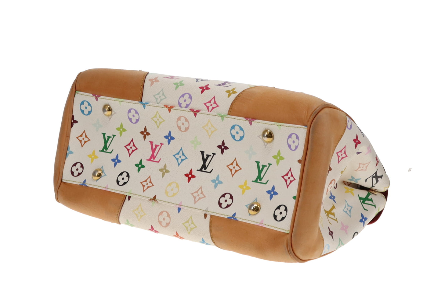 Louis Vuitton White Multi Beverley GM DU1078 - 2008