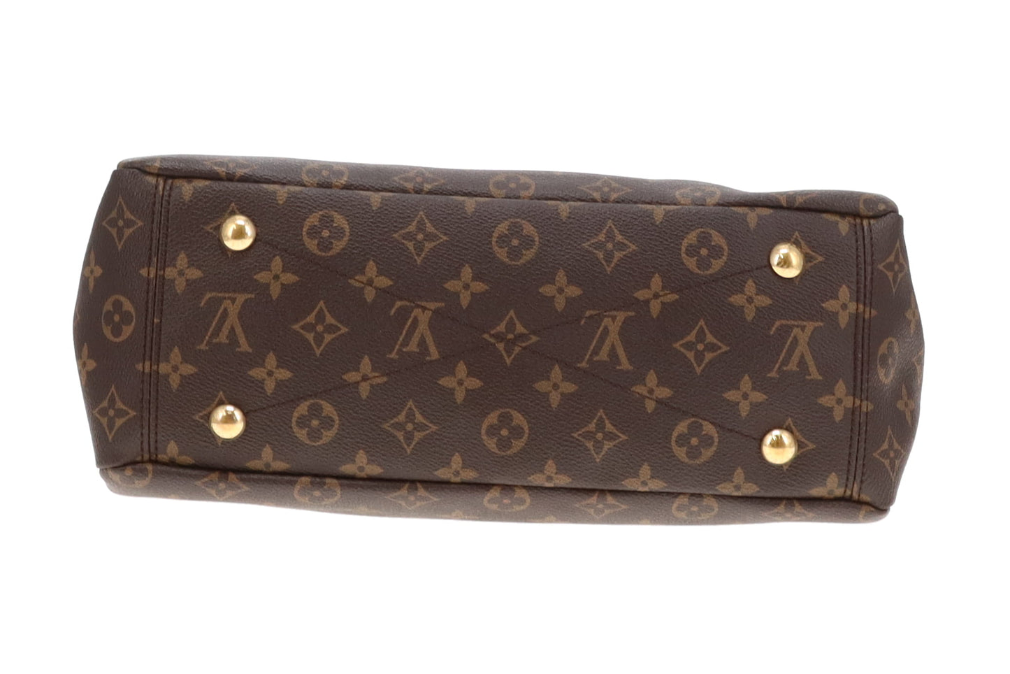 Louis Vuitton Monogram and Red Pallas Shoulder Bag MM SP1176 - 2016