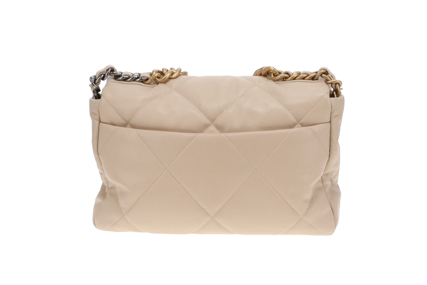 Chanel Beige Medium Chanel 19 2020