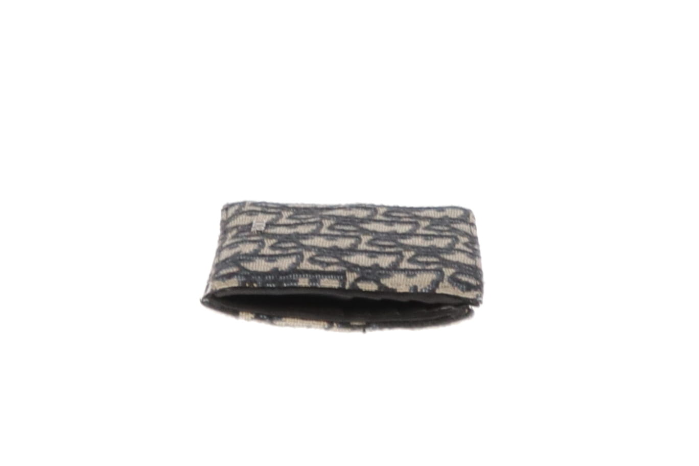 Dior Beige And Black Dior Oblique Jacquaard Wallet
