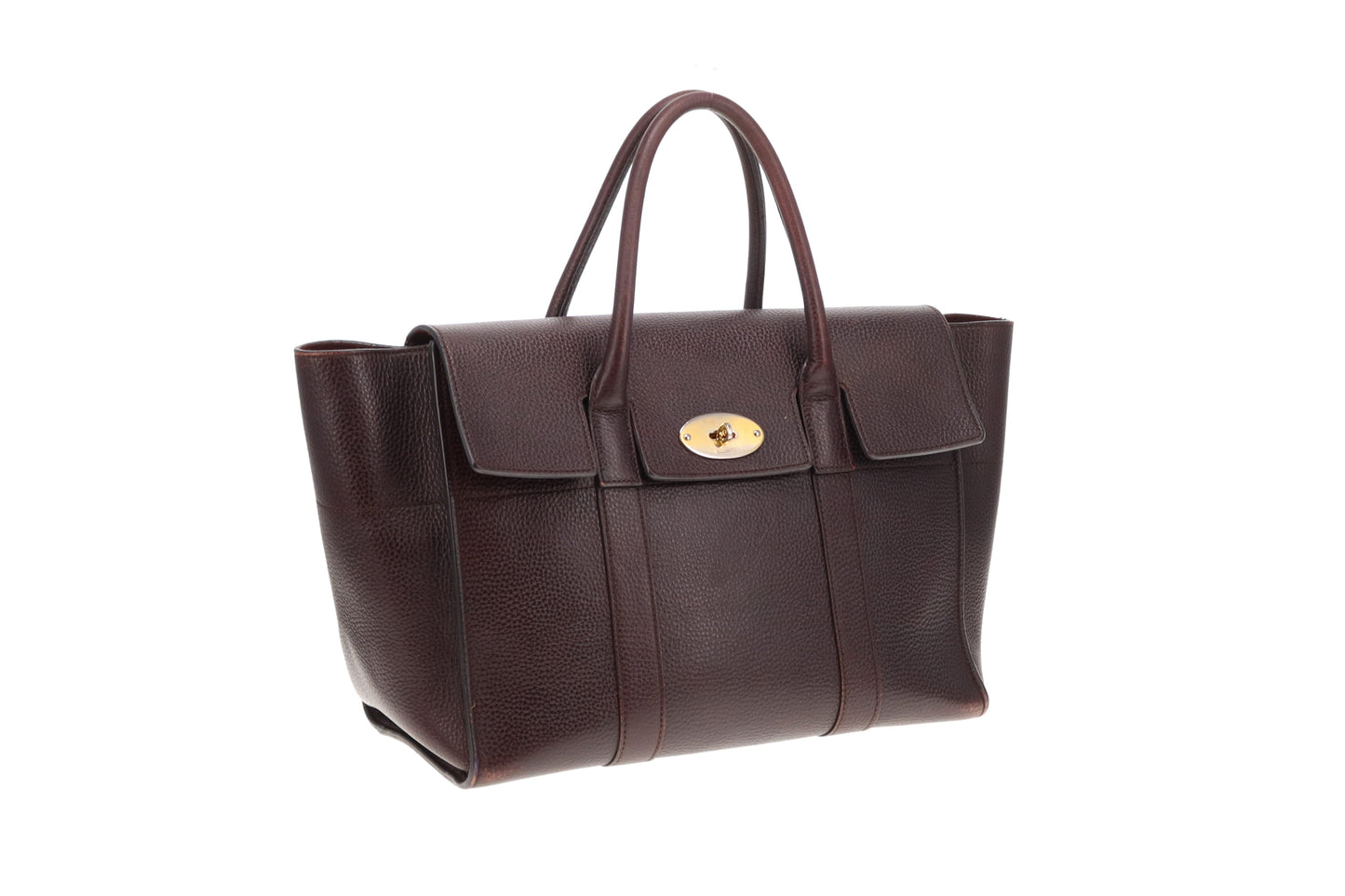 Mulberry Bayswater Satchel with Strap Oxblood