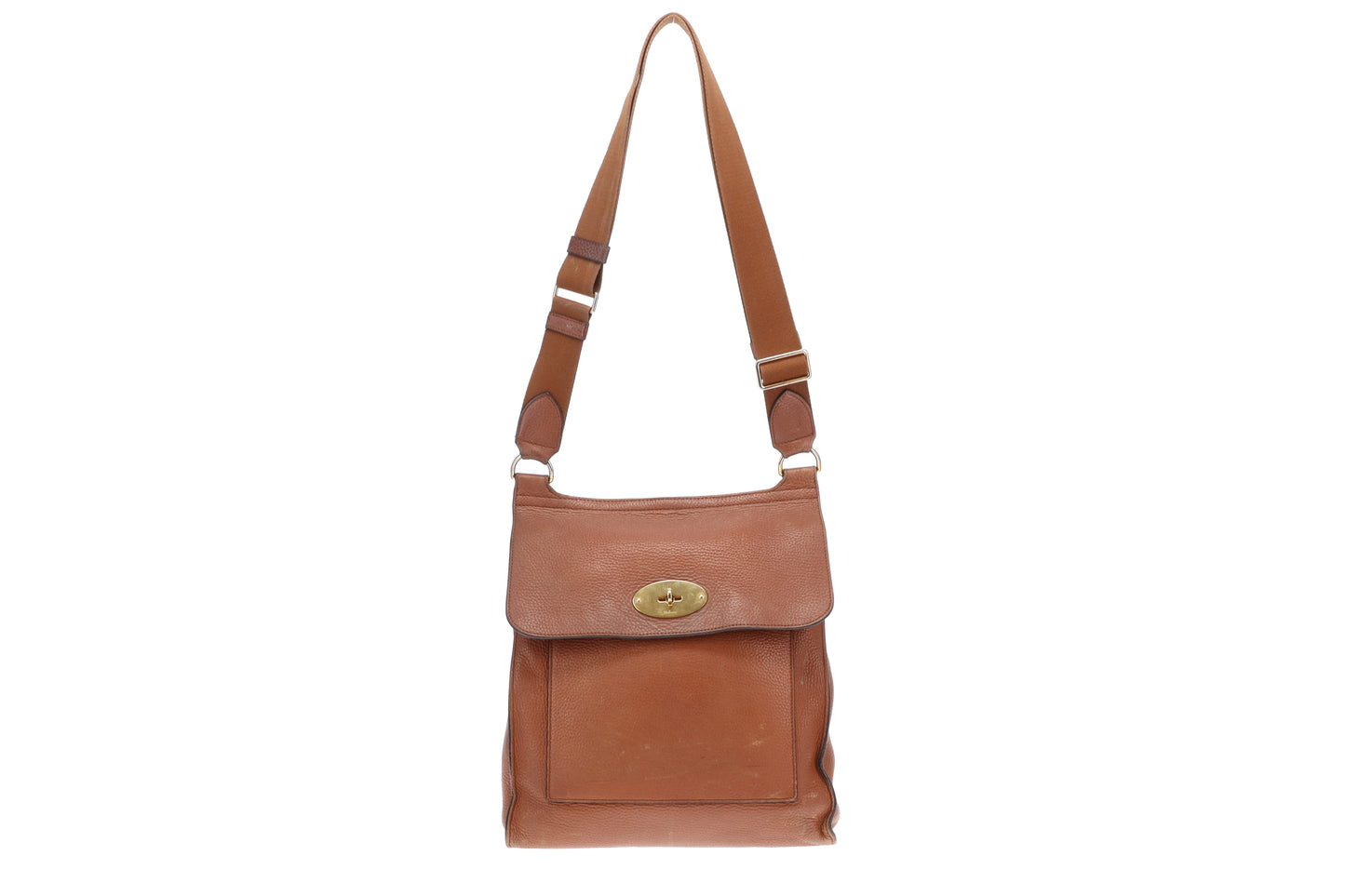 Mulberry Anthony Large NVT Heavy Grain Leather Oak