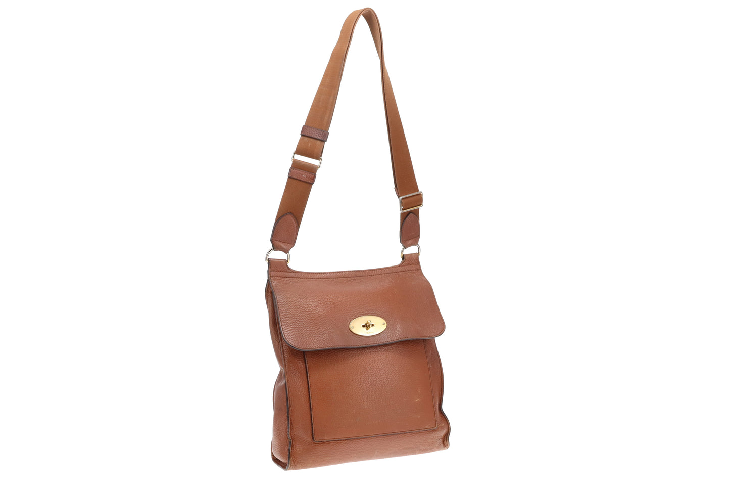 Mulberry Anthony Large NVT Heavy Grain Leather Oak