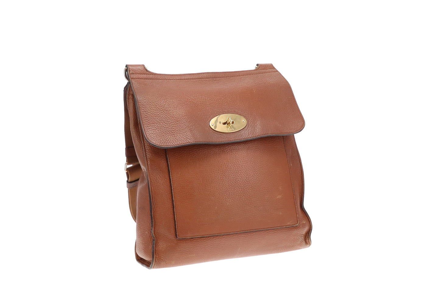 Mulberry Anthony Large NVT Heavy Grain Leather Oak