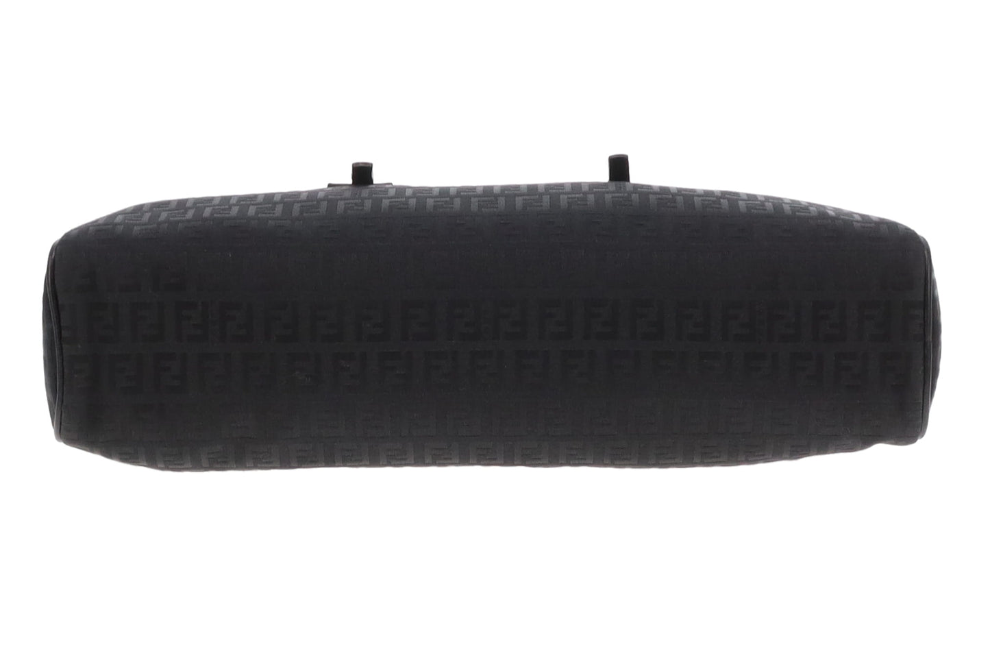 Fendi Bauletto Long Bag Black Zucchino