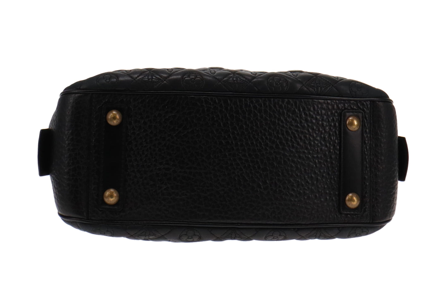 Louis Vuitton Mizi Vienna Quilted Monogram Top Handle Black