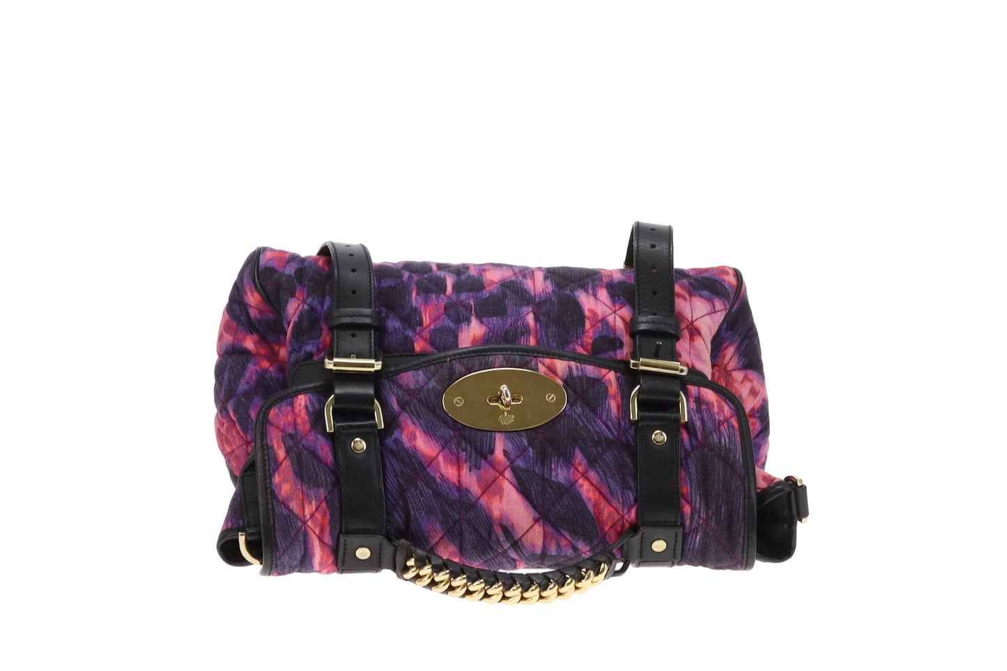 Mulberry Alexa Regular Denim Loopy Leopard