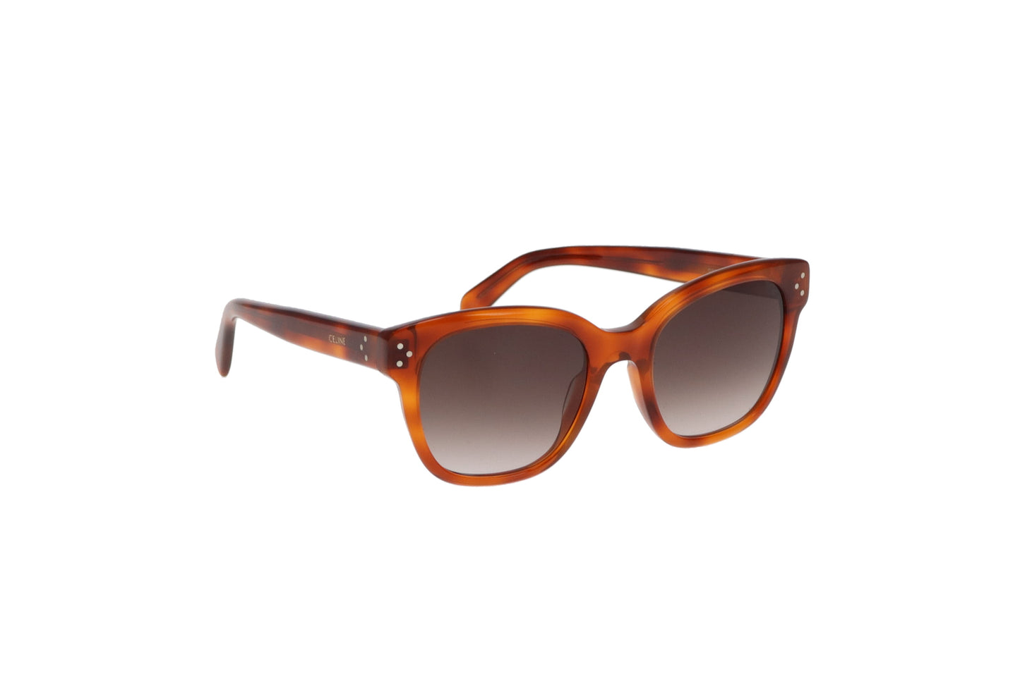 Celine Square Brown Acetate Sunglasses CL500861