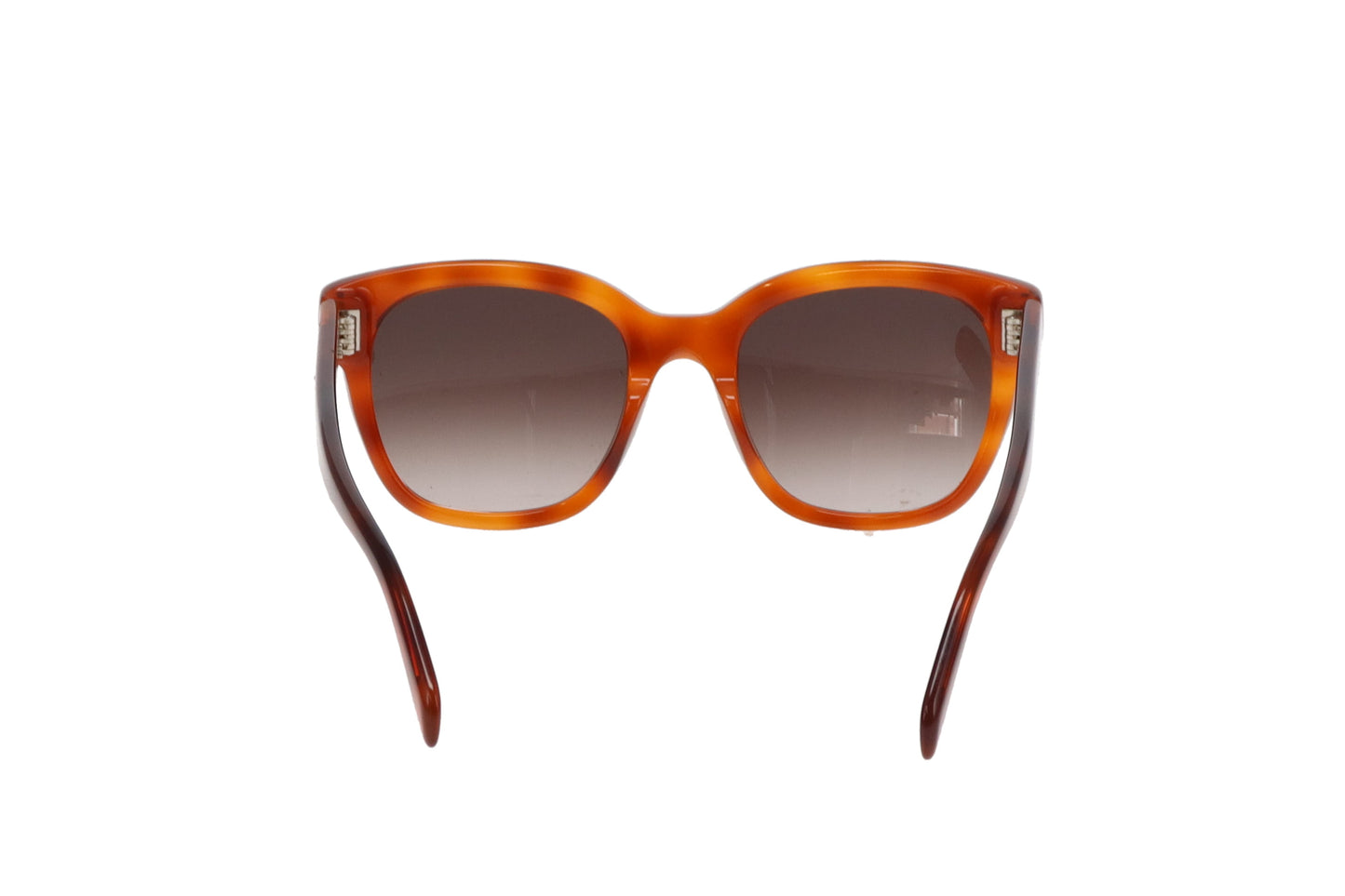 Celine Square Brown Acetate Sunglasses CL500861