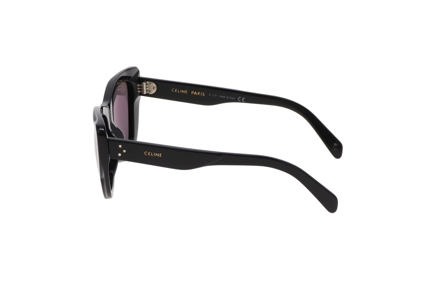Celine Black Acetate Cat Eye Sunglasses CL40199i