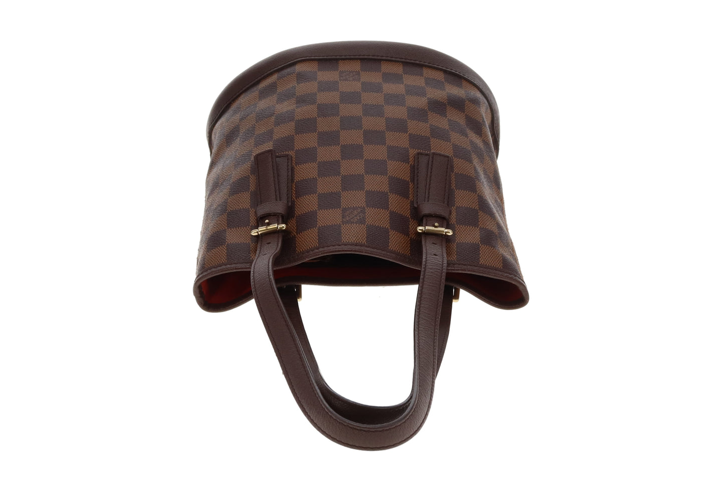Louis Vuitton Petite Bucket Bag with Pochette Damier Ebene SP1001 - 2001