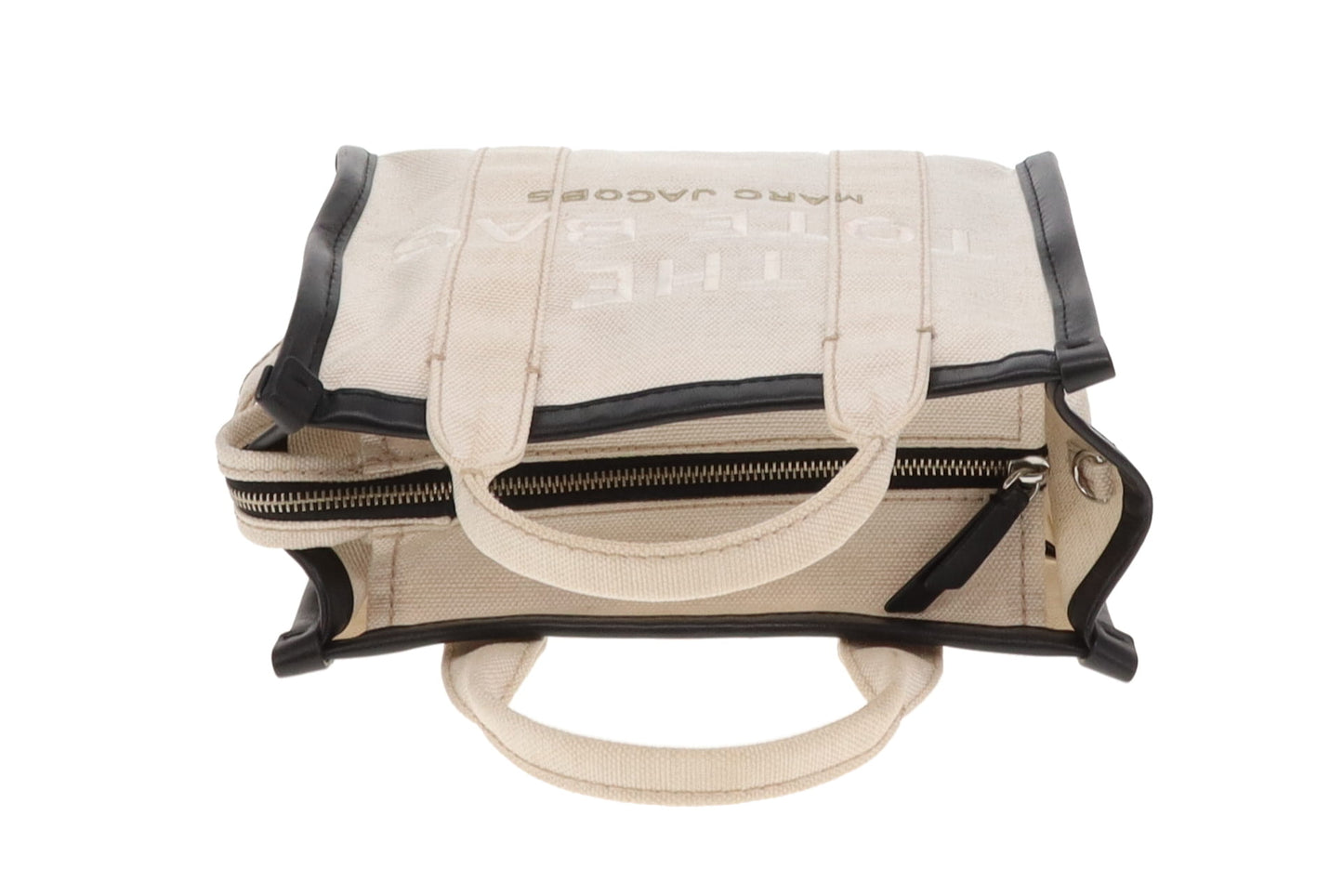Marc Jacobs The Tote Bag Small Canavs and Leather (no strap)