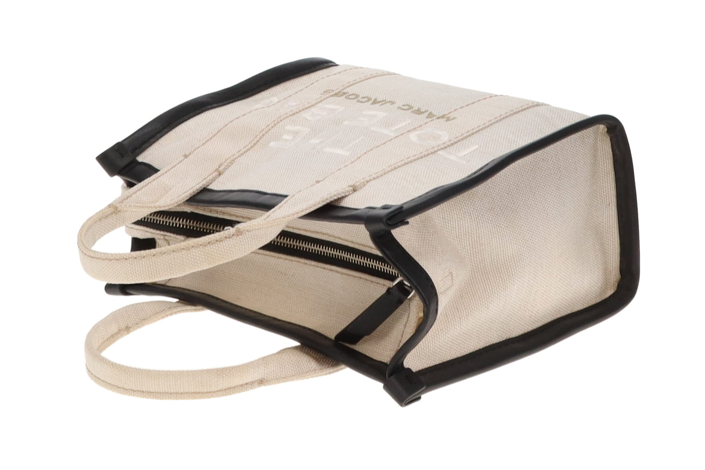 Marc Jacobs The Tote Bag Small Canavs and Leather (no strap)