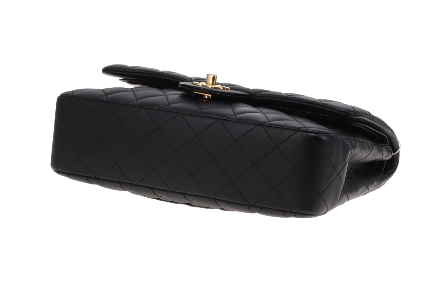 Chanel Medium Classic Lambskin Double Flap Black with GHW 2010/11