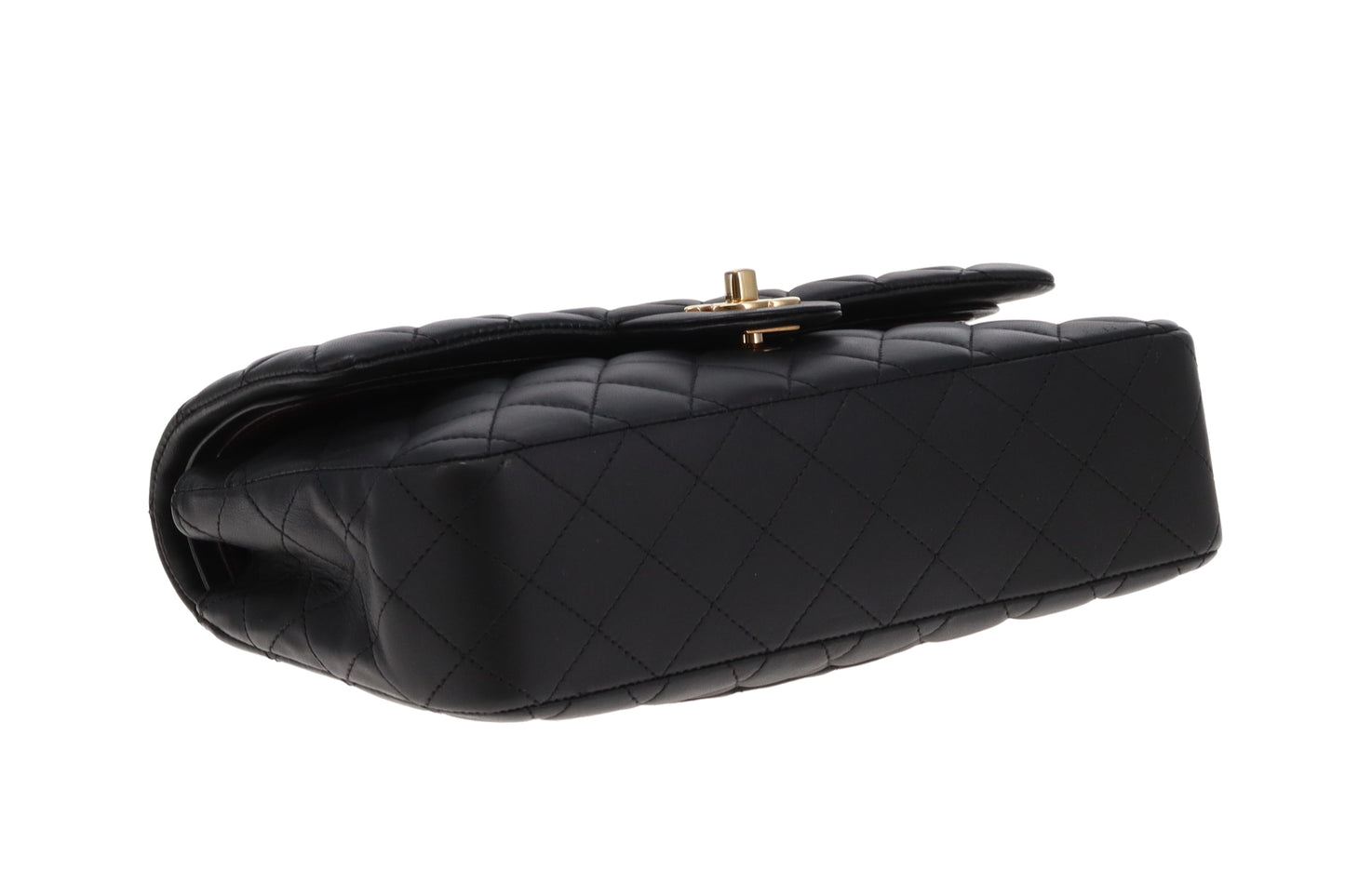Chanel Medium Classic Lambskin Double Flap Black with GHW 2010/11