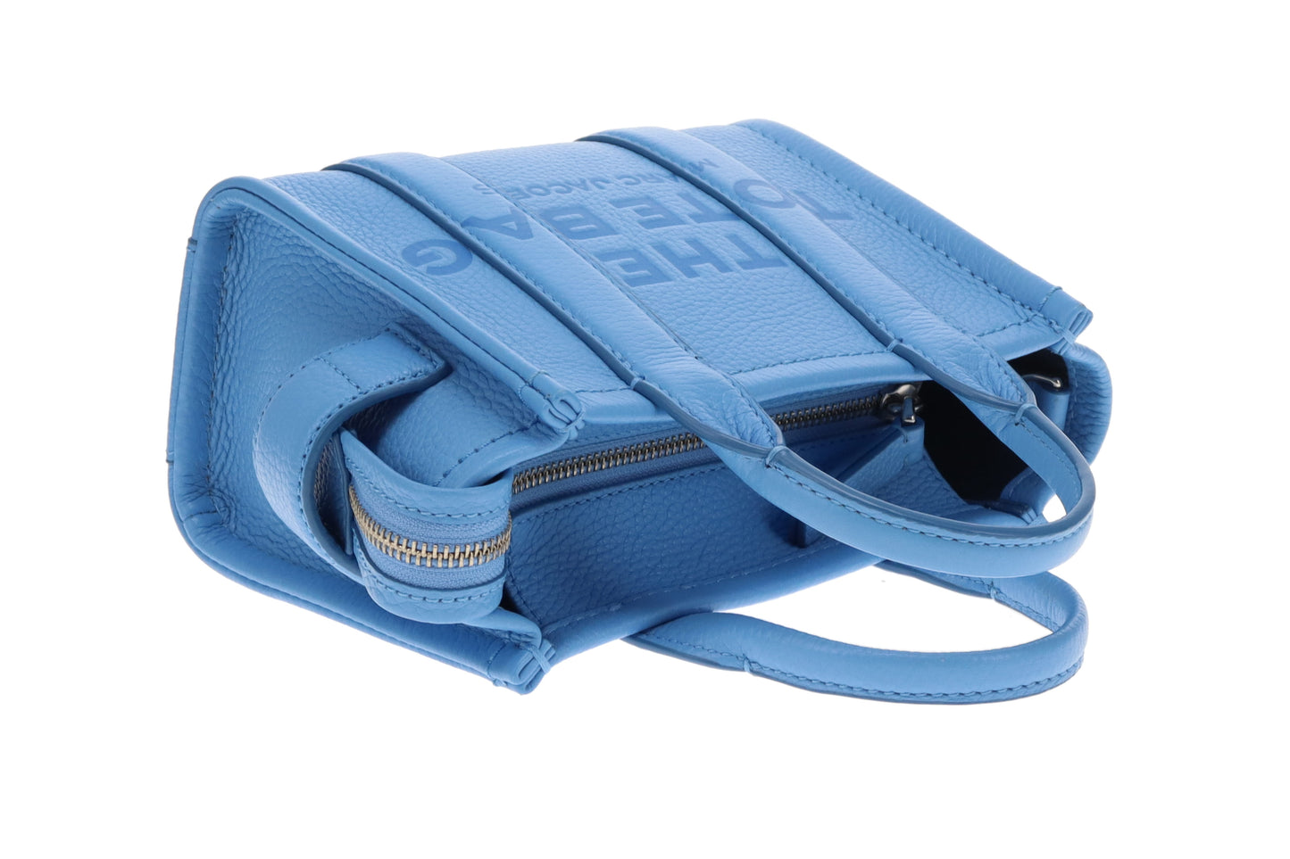 Marc Jacobs The Tote Bag Mini Spring Blue Leather