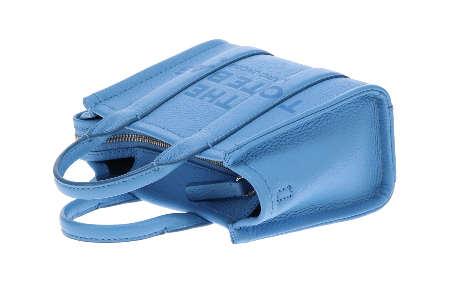 Marc Jacobs The Tote Bag Mini Spring Blue Leather