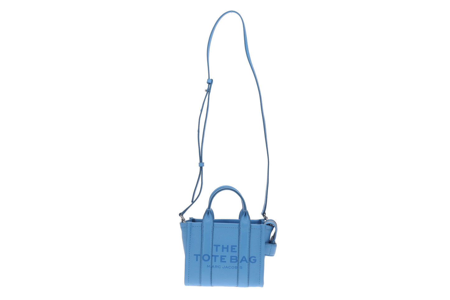 Marc Jacobs The Tote Bag Mini Spring Blue Leather