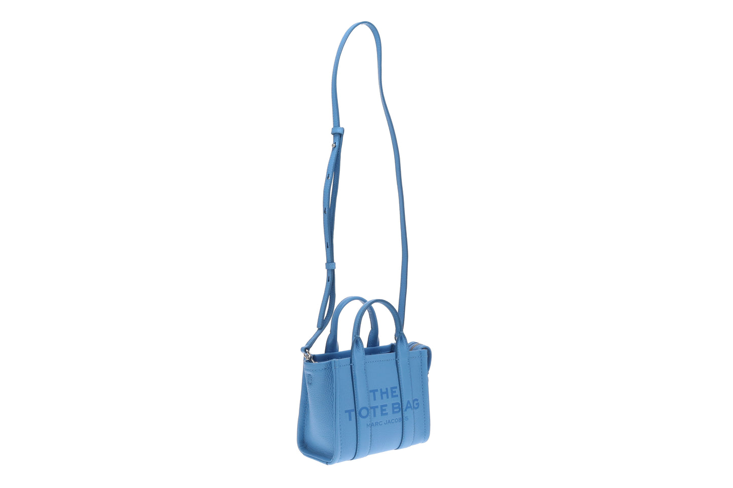 Marc Jacobs The Tote Bag Mini Spring Blue Leather