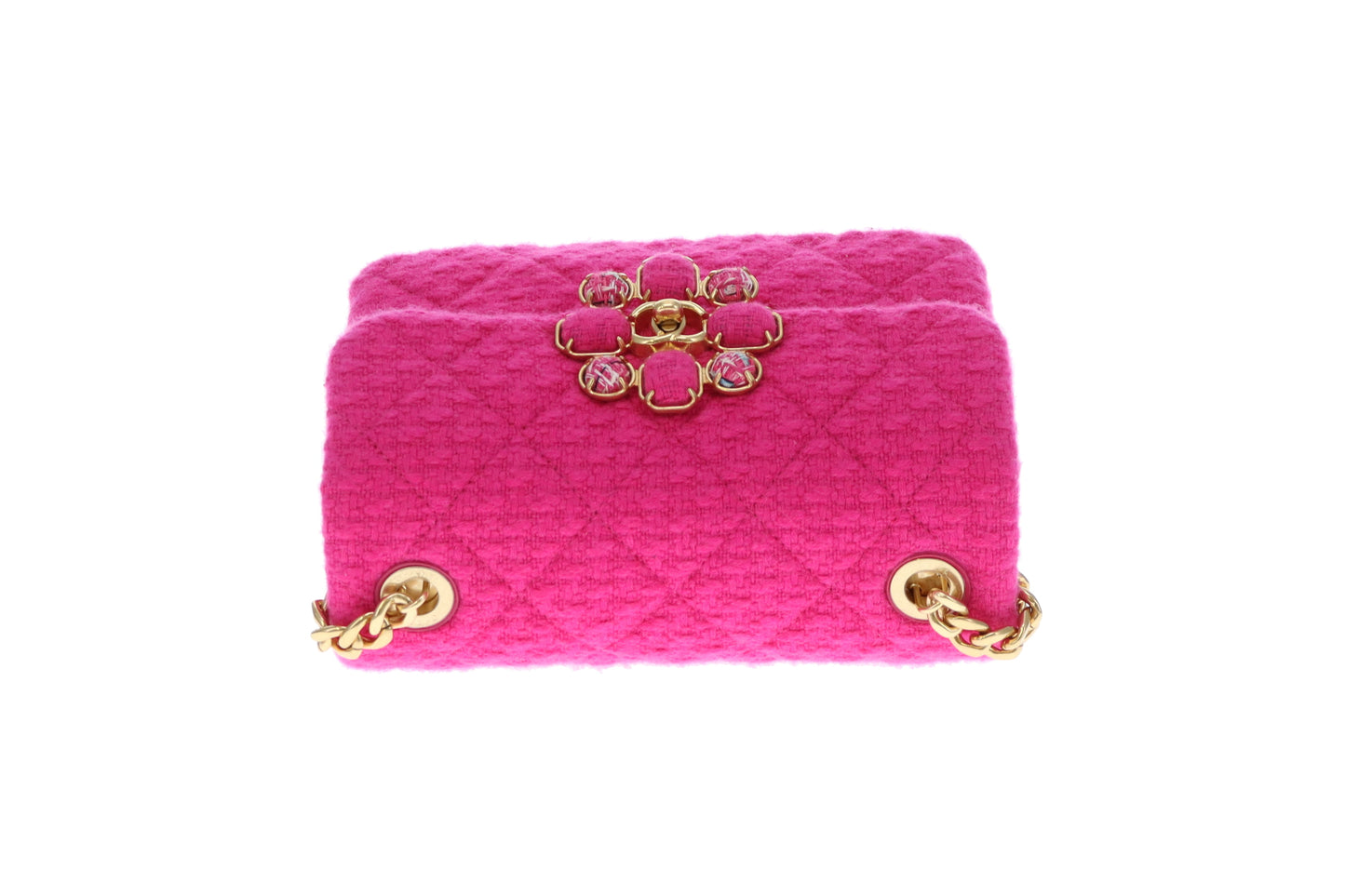 Chanel Fall 2022 Tweed Cashmere Mini Flap