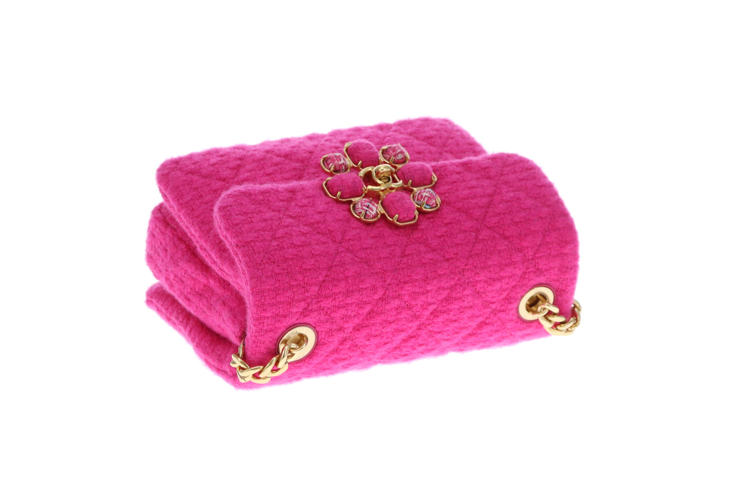 Chanel Fall 2022 Tweed Cashmere Mini Flap