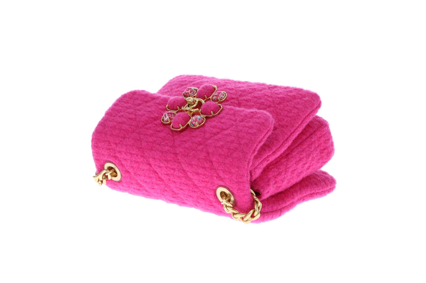 Chanel Fall 2022 Tweed Cashmere Mini Flap