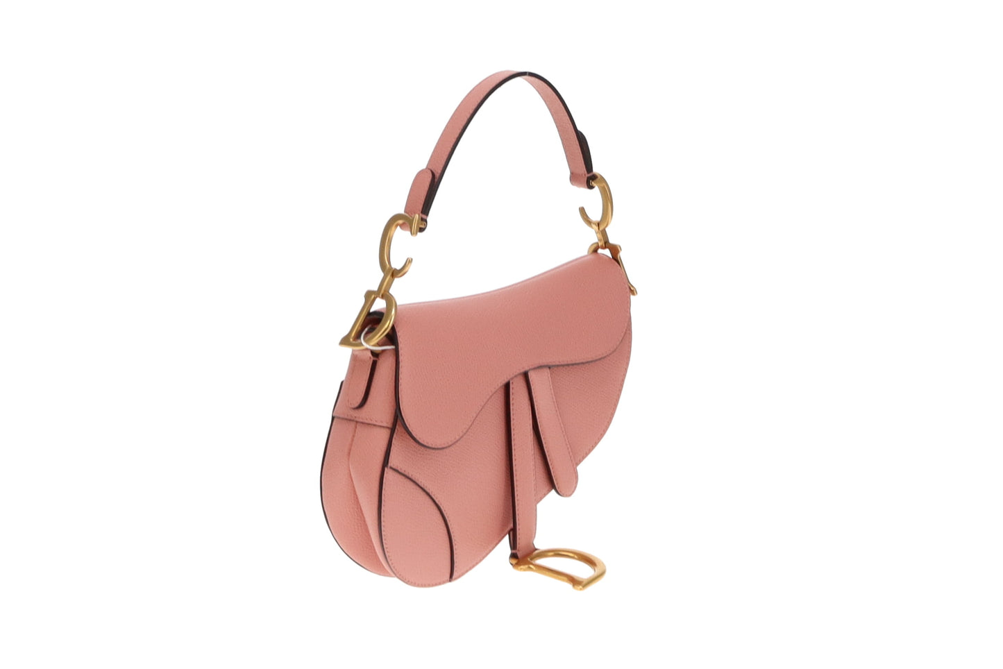 Dior Saddle Pink Leather Mini Bag GH