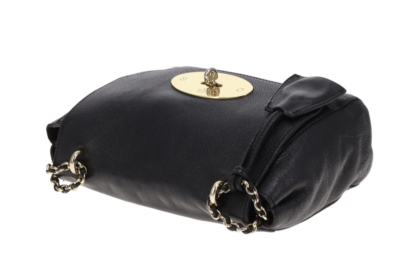 Mulberry Regular Black Lily NVT With Gold Hardware