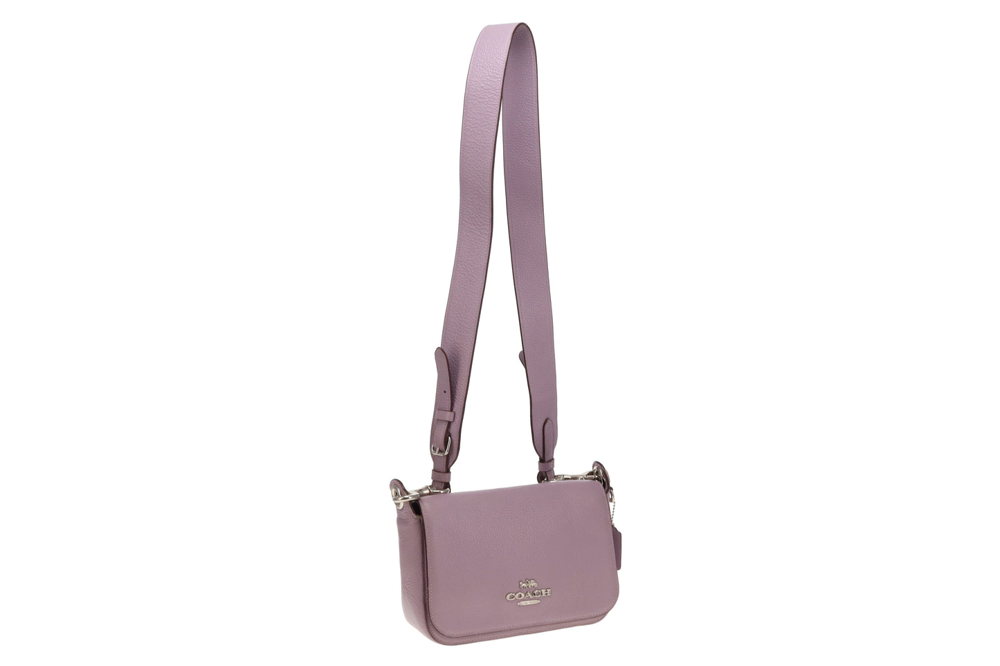 Coach Jes Messenger Small Lilac Leather