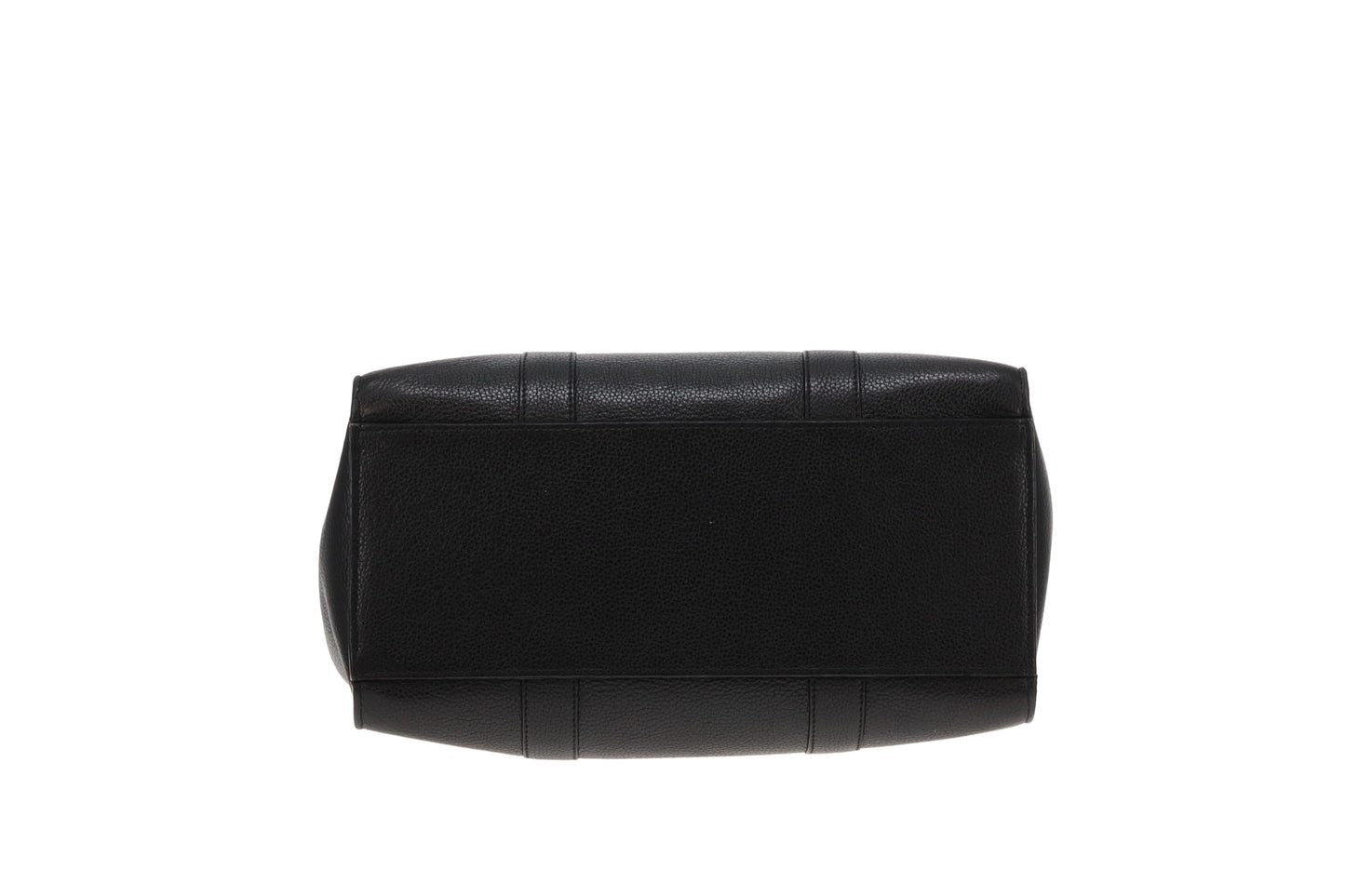Mulberry Bayswater Satchel With Strap Black Grained Leather GH