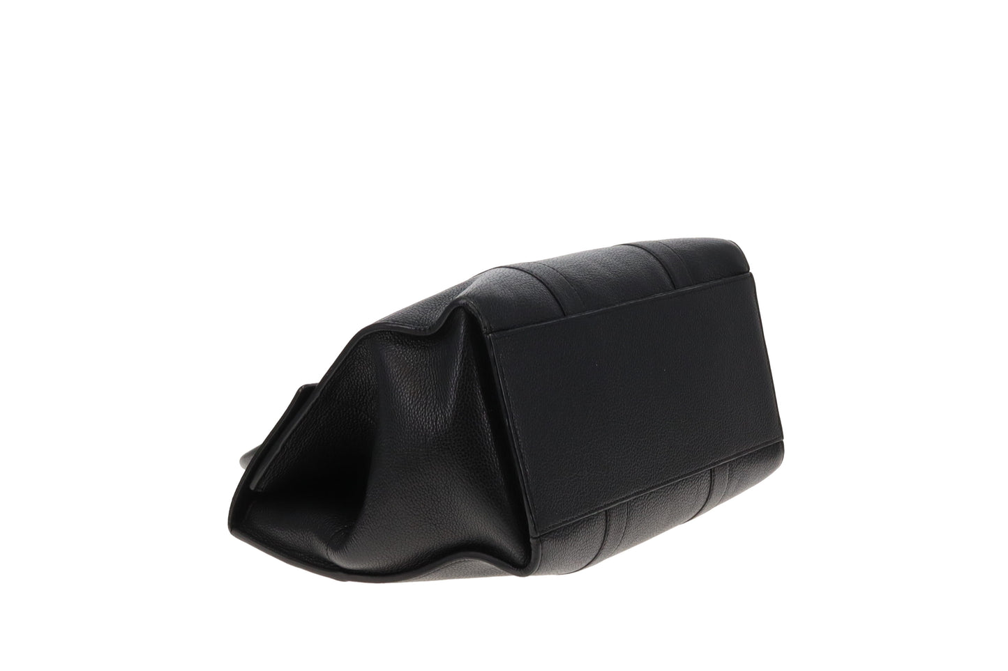 Mulberry Bayswater Satchel With Strap Black Grained Leather GH