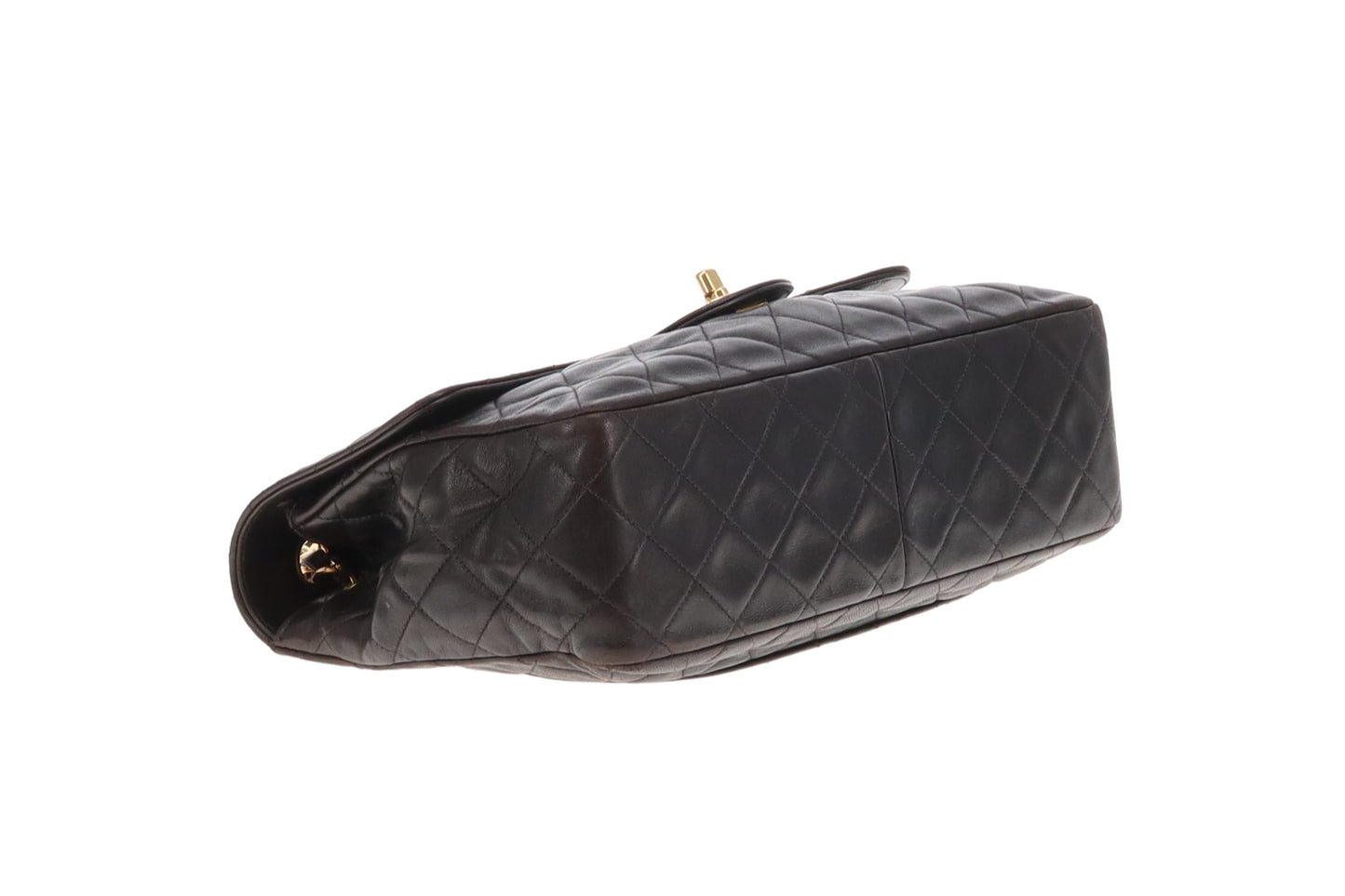 Chanel Classic Single Flap Medium Vintage Black Lambskin 1996/97