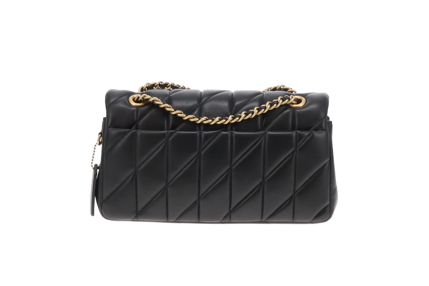 Coach Tabby Shoulder Bag 26 Black Pillow Quilting GHW