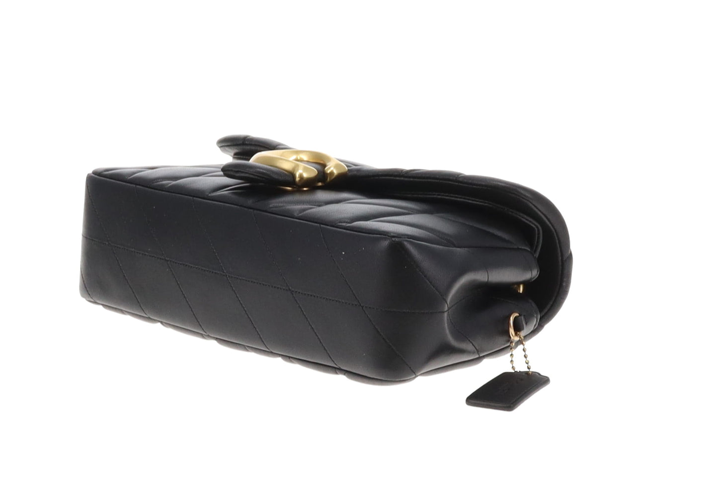Coach Tabby Shoulder Bag 26 Black Pillow Quilting GHW