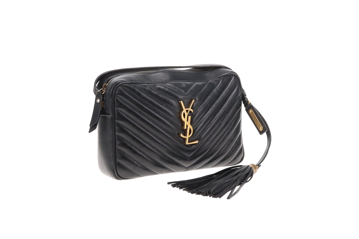 Saint Laurent Lou Camera Bag Black GHW 2019
