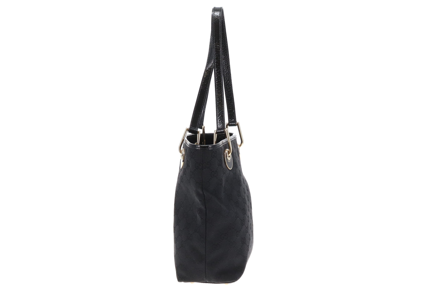 Gucci Bucket Bag GG Black Canvas