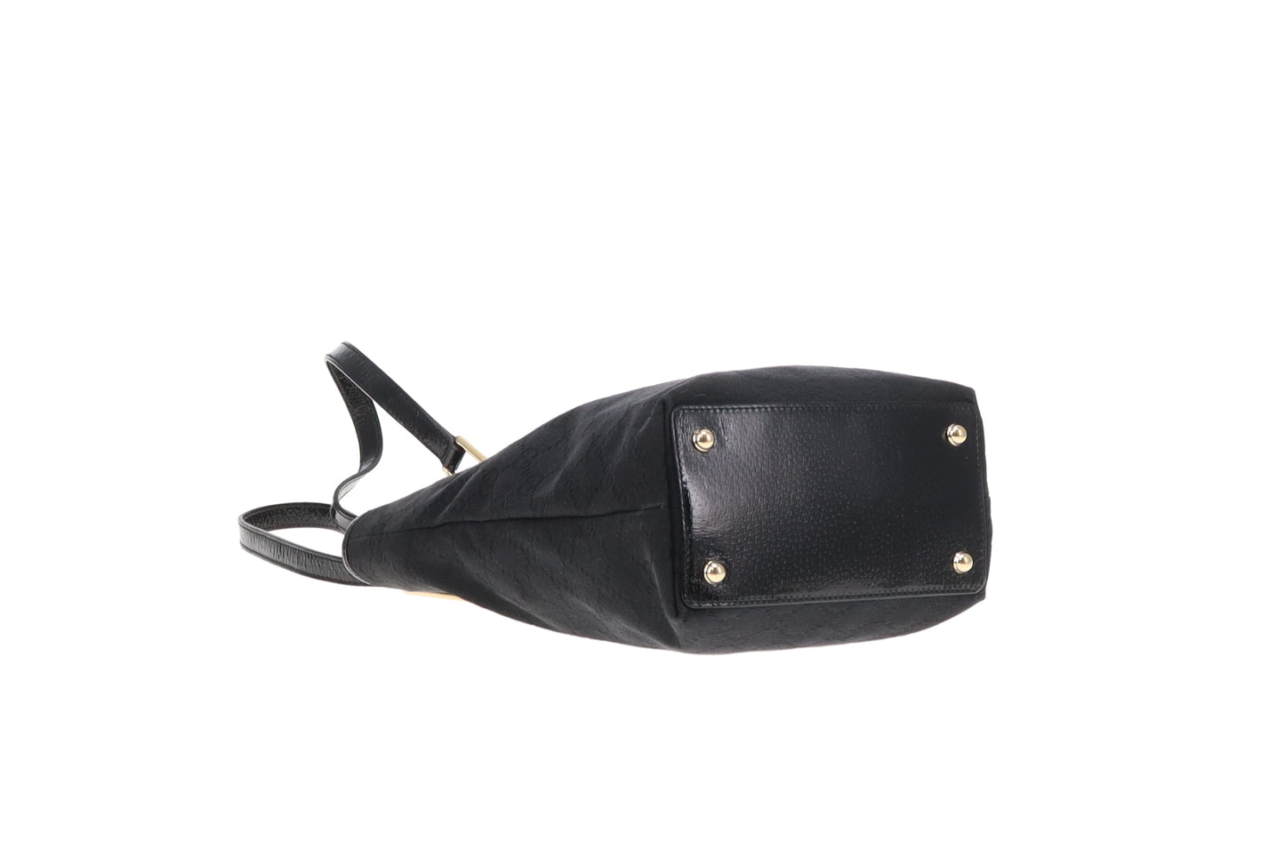 Gucci Bucket Bag GG Black Canvas