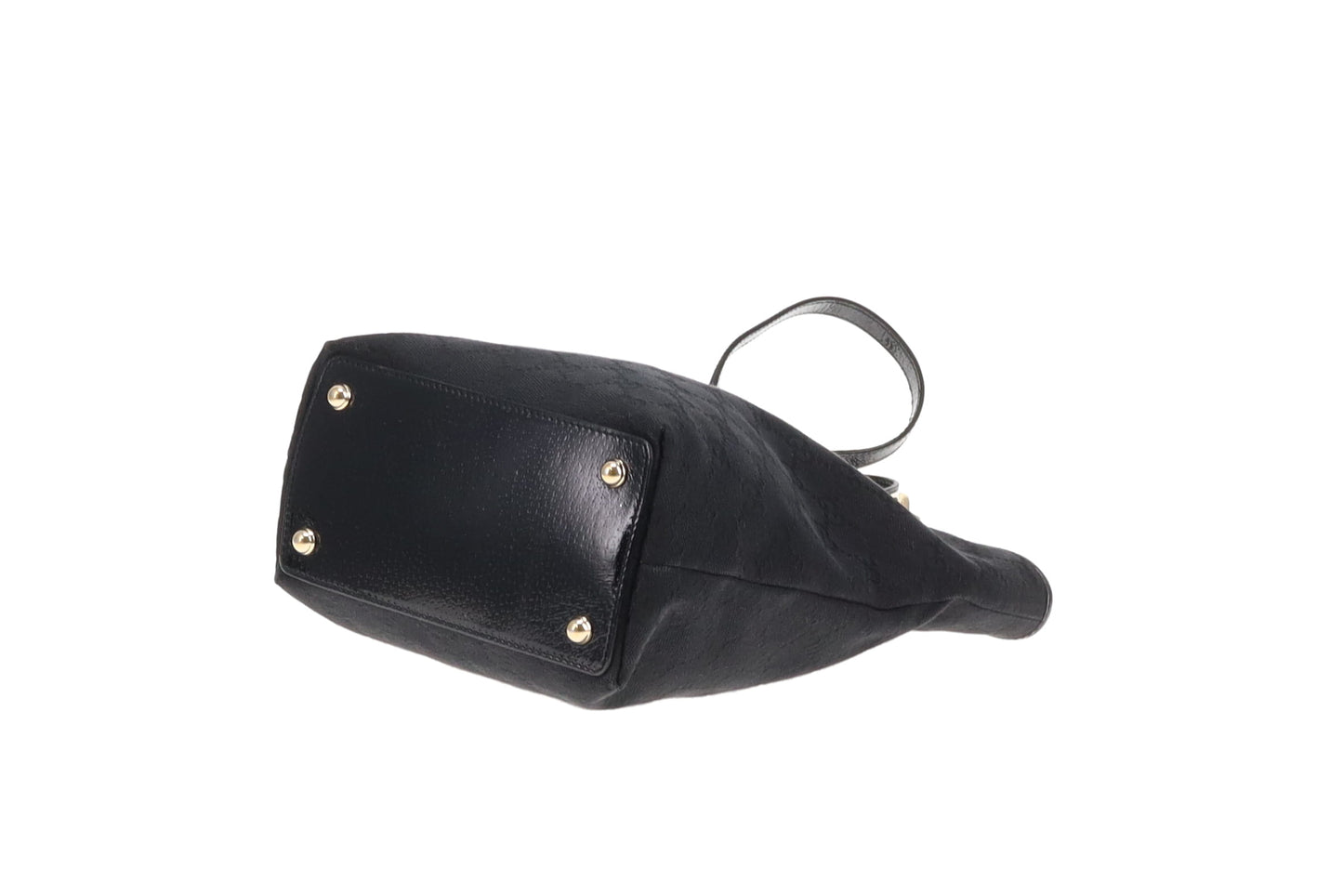 Gucci Bucket Bag GG Black Canvas