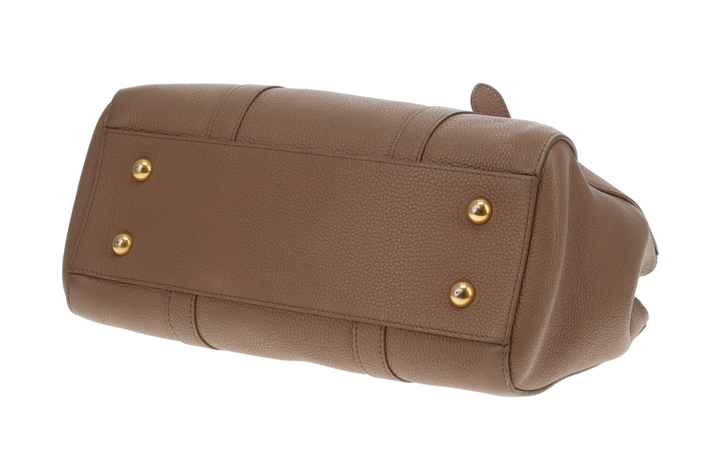 Mulberry Double Zip Bayswater Small Taupe GHW