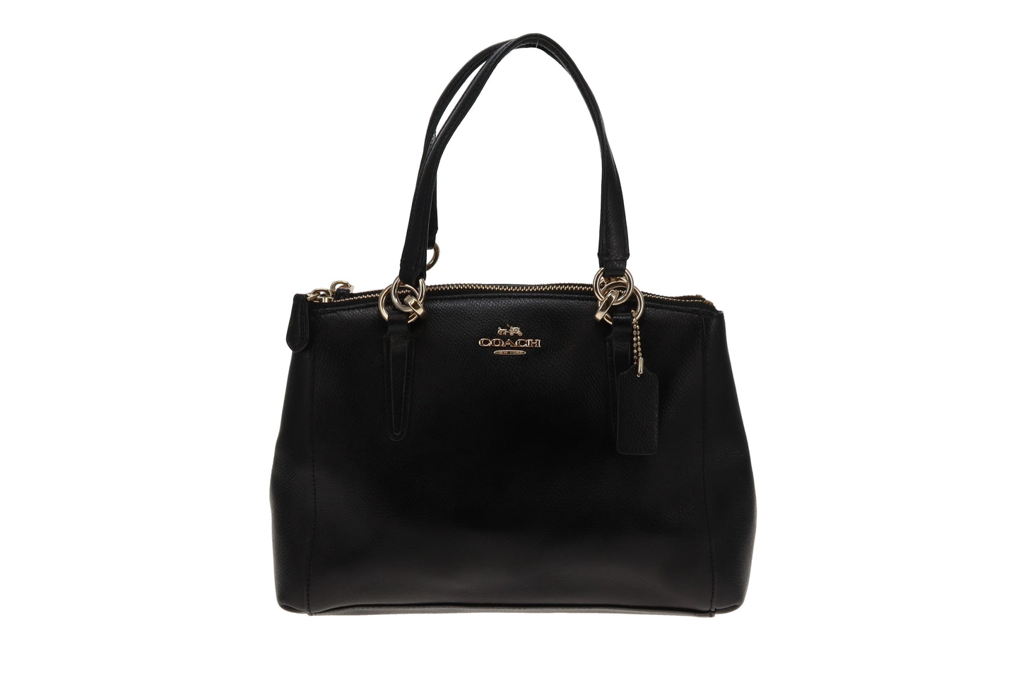 Coach Christie Carryall Satchel In Black