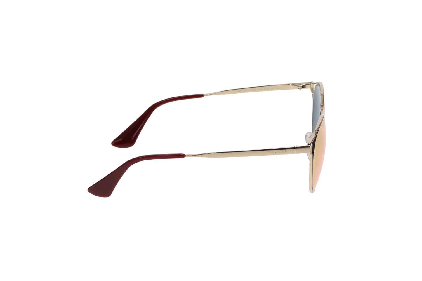 Prada SPR62s Round Pink Hue Sunglasses