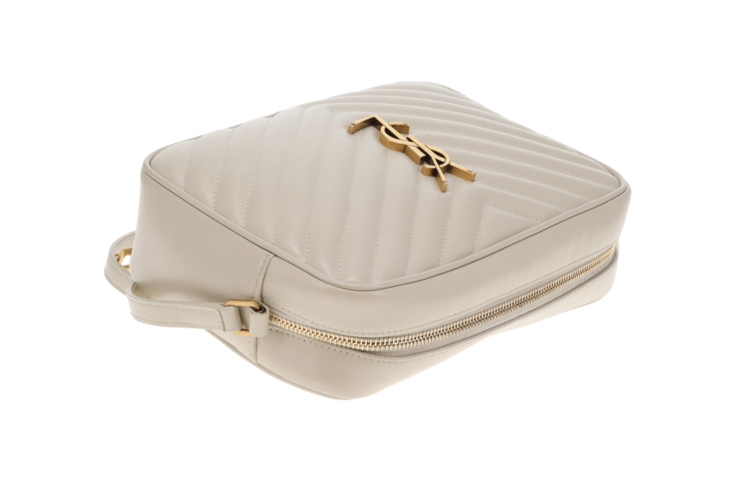 Saint Laurent Lou Camera Bag Blanc Vintage GHW 2022