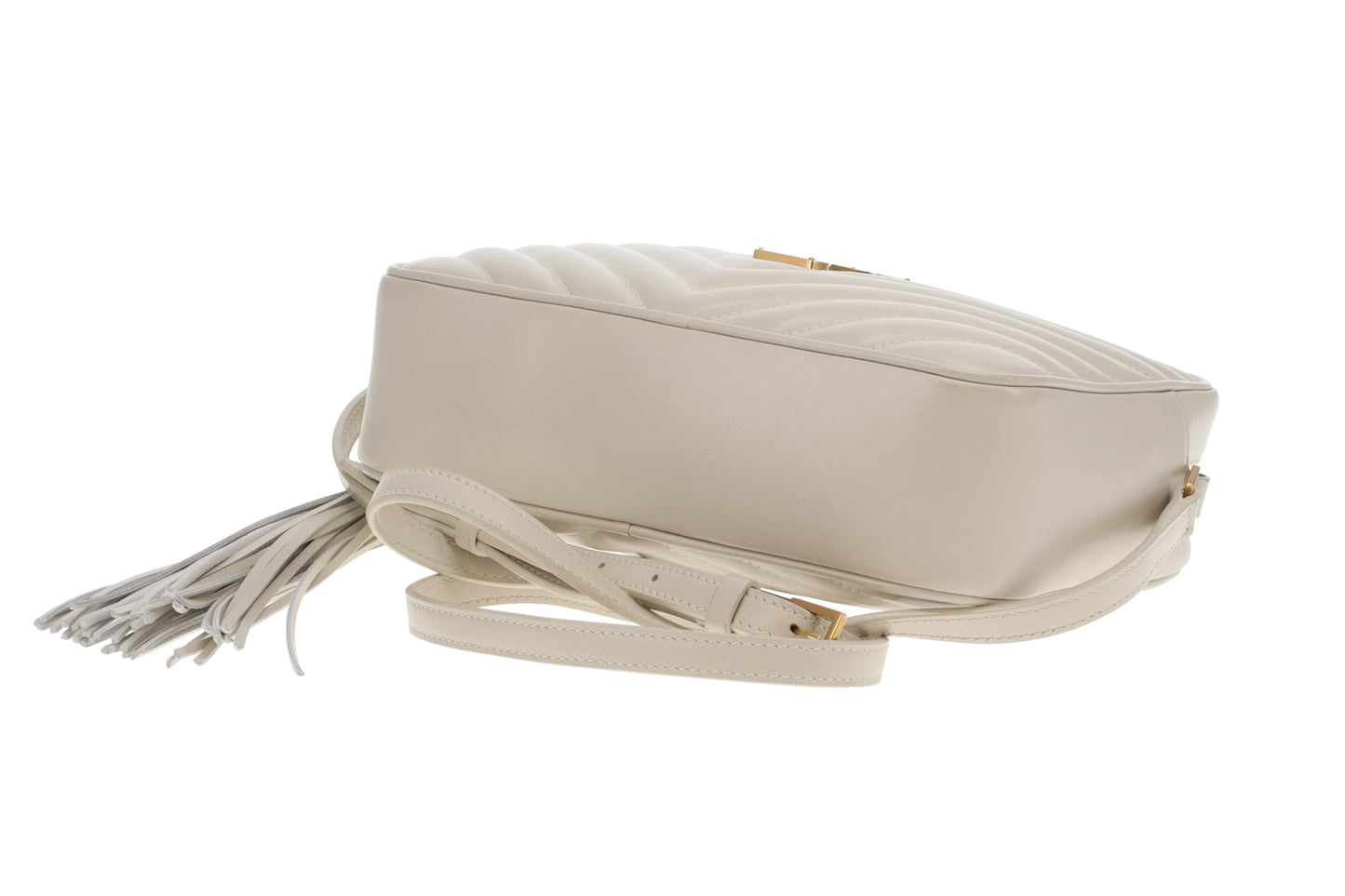 Saint Laurent Lou Camera Bag Blanc Vintage GHW 2022