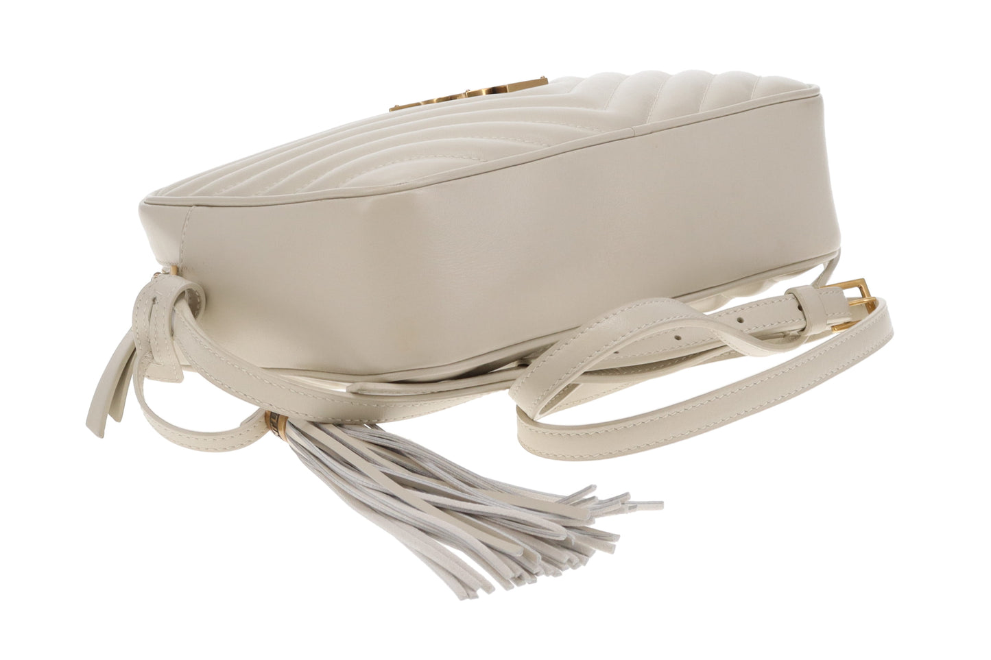 Saint Laurent Lou Camera Bag Blanc Vintage GHW 2022