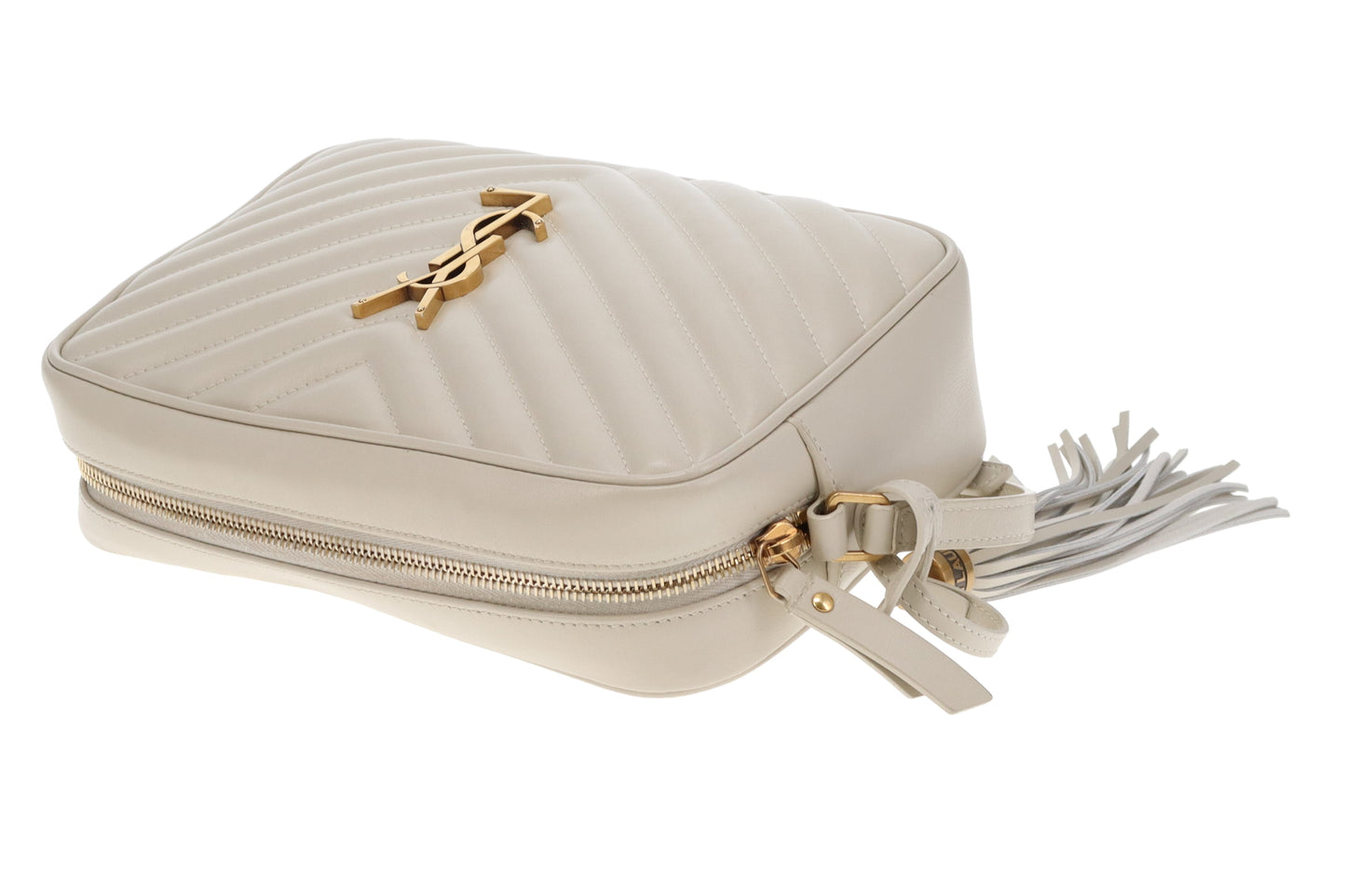 Saint Laurent Lou Camera Bag Blanc Vintage GHW 2022