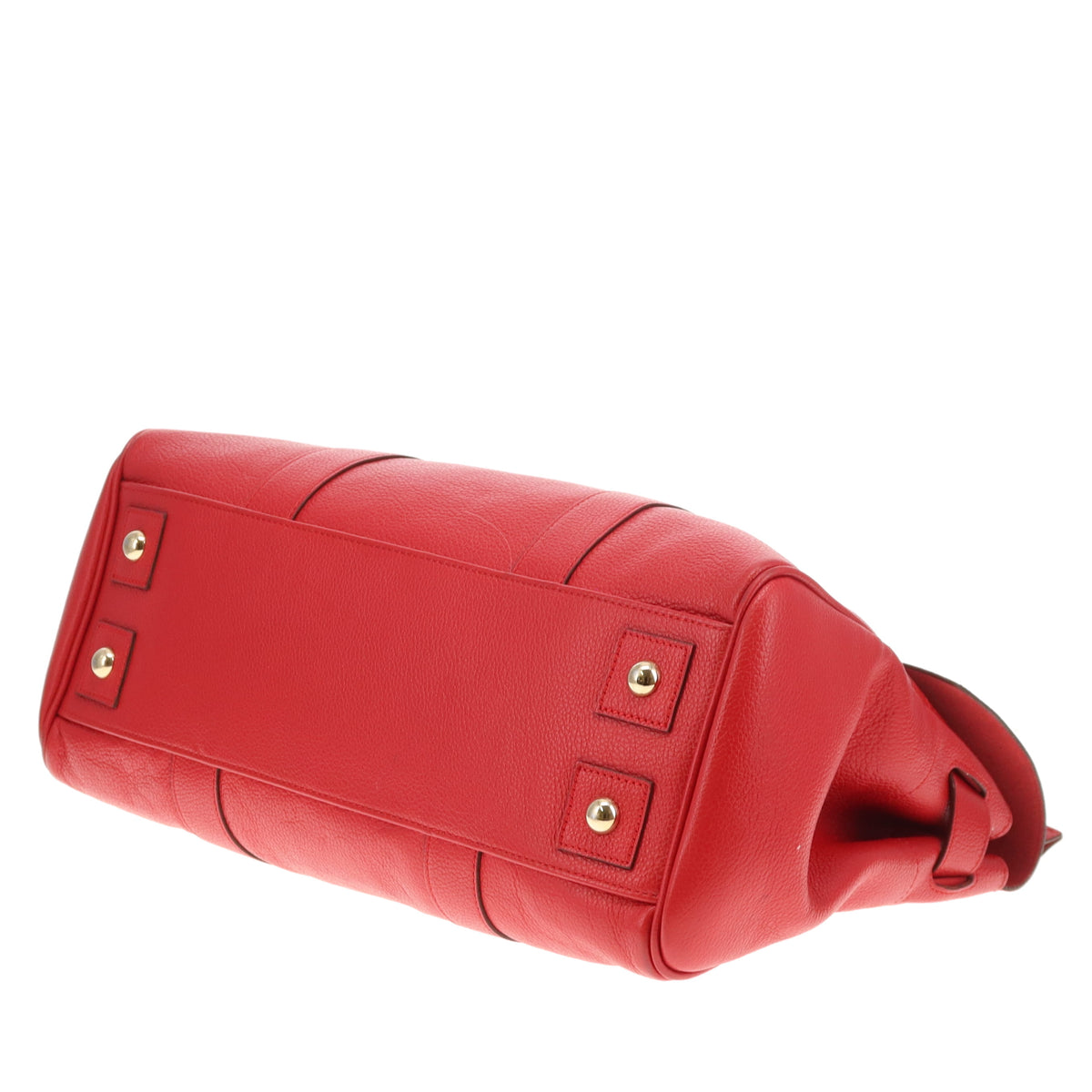 Mulberry Bayswater Red Small Classic Grain Leather & Gold Hardware