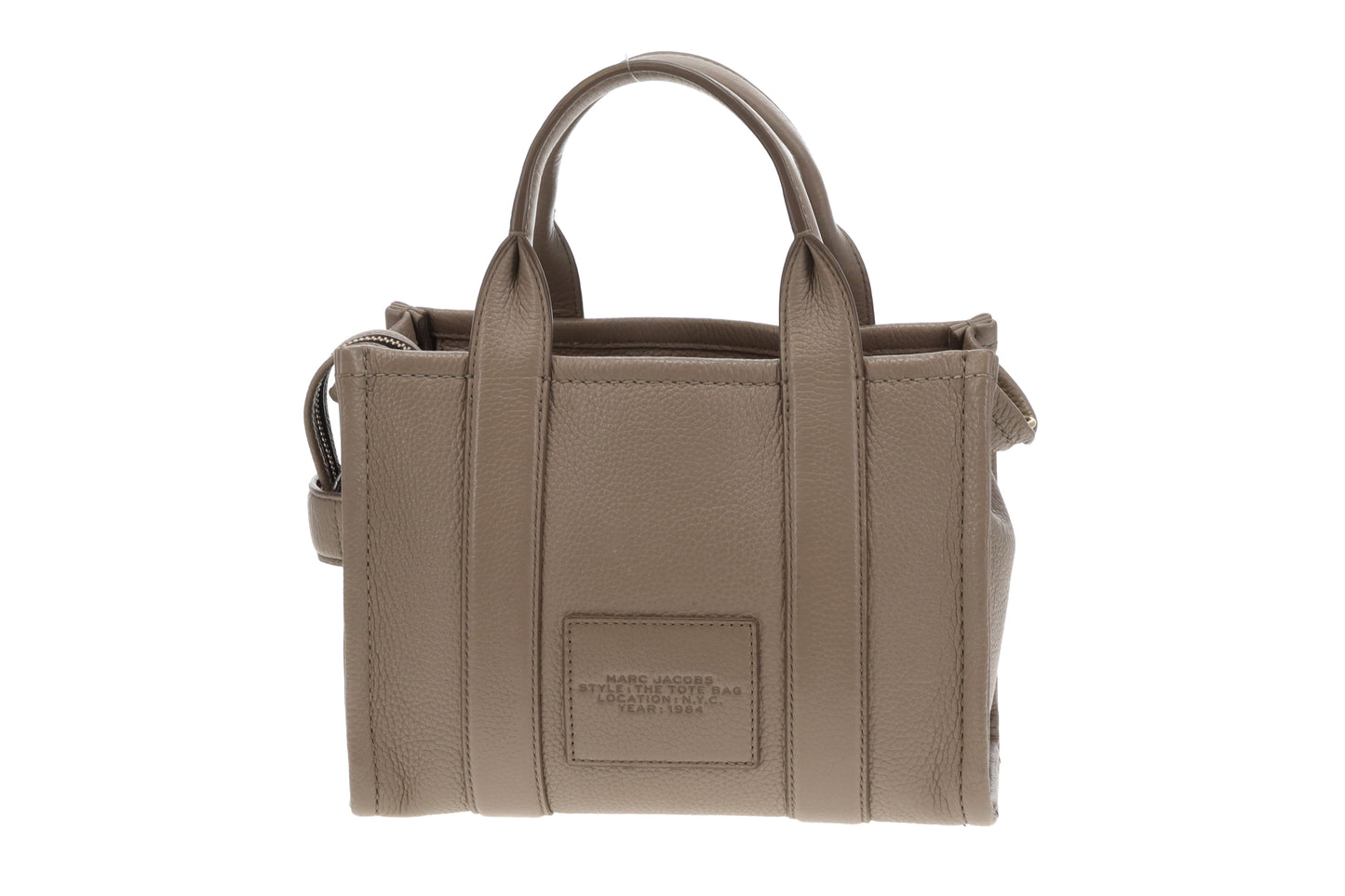 Marc Jacobs The Tote Bag Small Cement With Strap GH