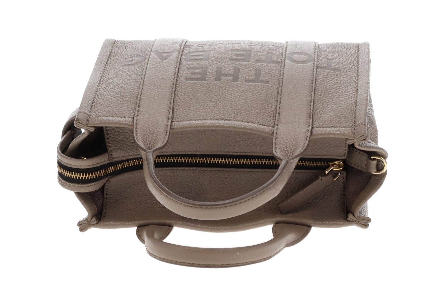 Marc Jacobs The Tote Bag Small Cement With Strap GH